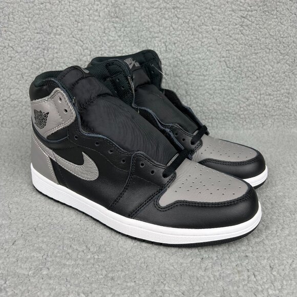 Jordan High Mens Shoes Black Grey Shadow Nike Air Retro OG